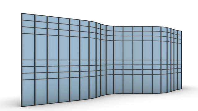 Picture of Curve—Glass Curtain Wall —Pattern 00