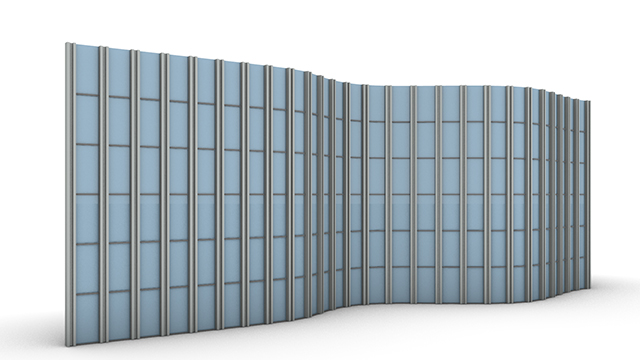 Picture of Curve—Glass Curtain Wall —Pattern 08