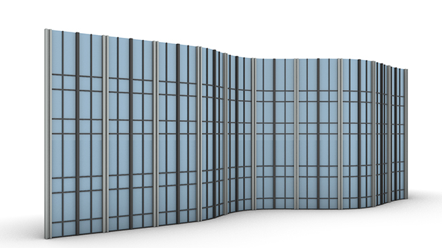 Picture of Curve—Glass Curtain Wall —Pattern 09