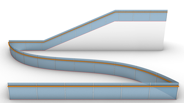 Picture of Curve—Railing—Pattern 01