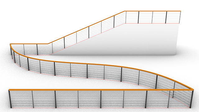 Picture of Curve—Railing—Pattern 04