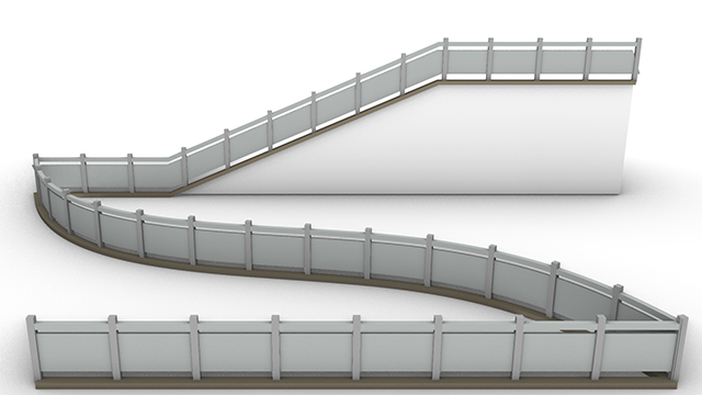 Picture of Curve—Railing—Pattern 10